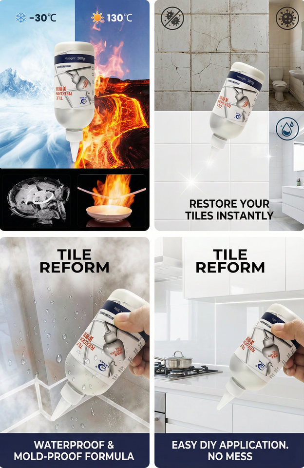 Magic Tiles Gap Filler & Repair Agent - 100% Waterproof